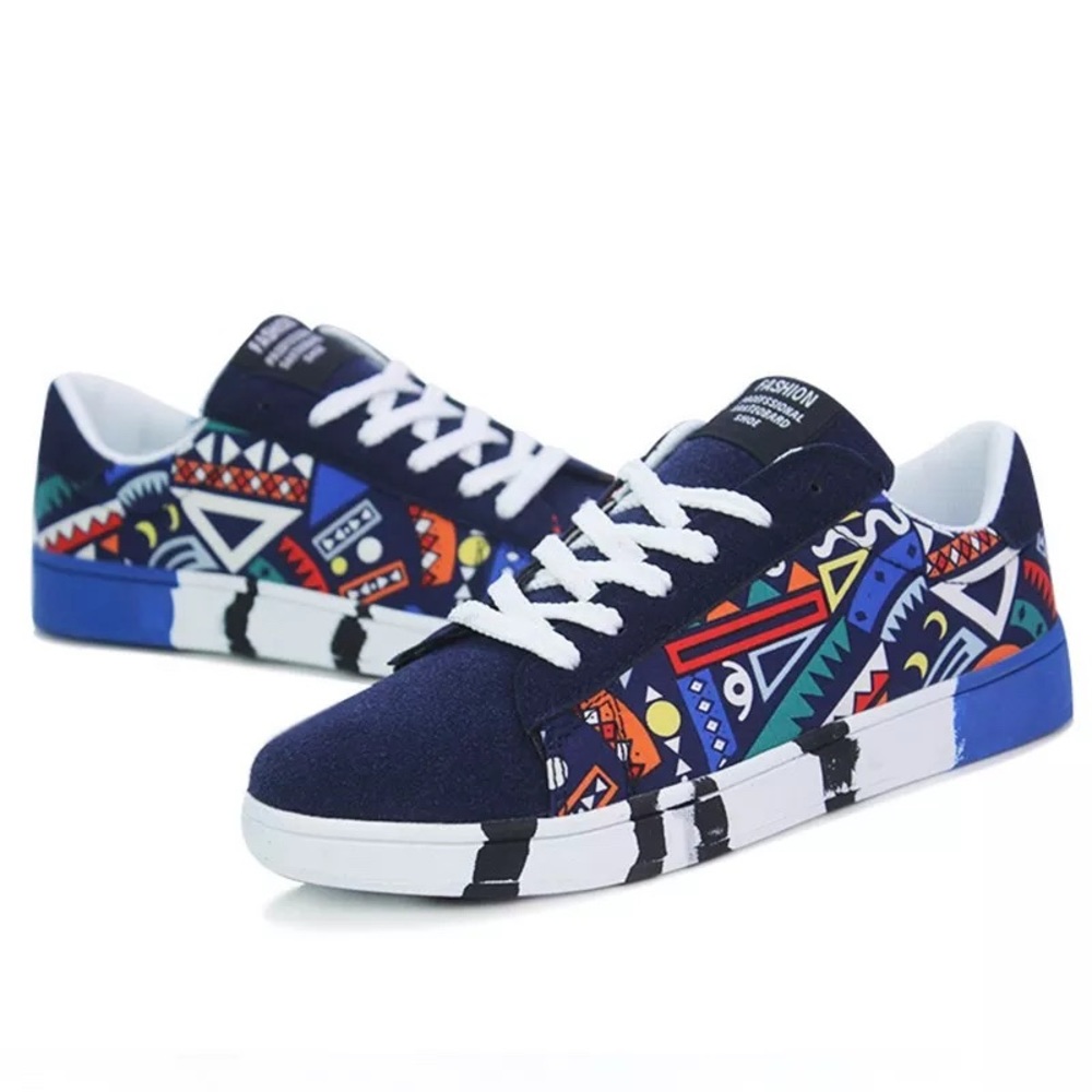 New African Tribal Art shoes